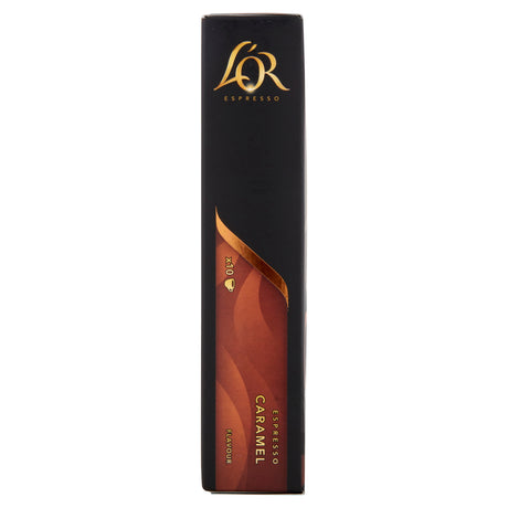 L'OR Espresso Caramel Flavour Coffee Capsules x10 Nespresso Compatible