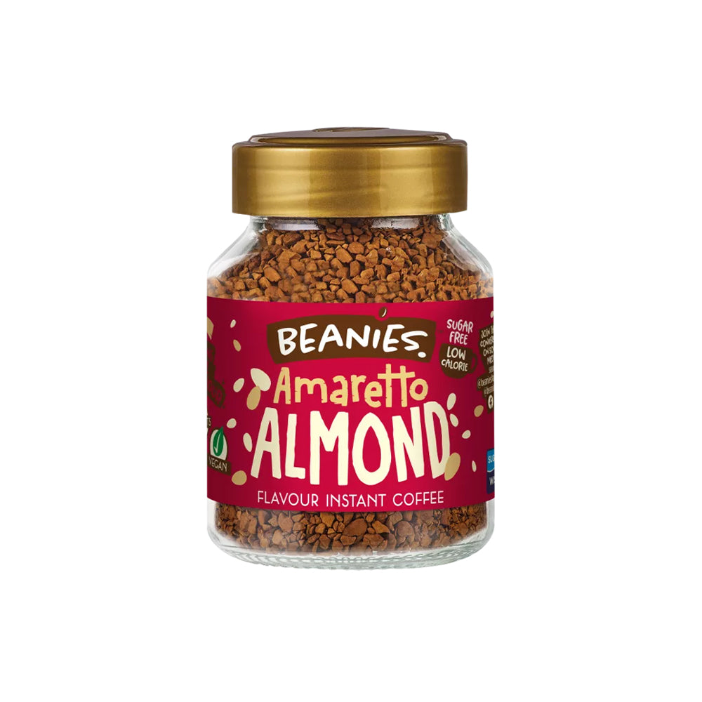 Beanies Amaretto Almond Flavoured Coffee 50g