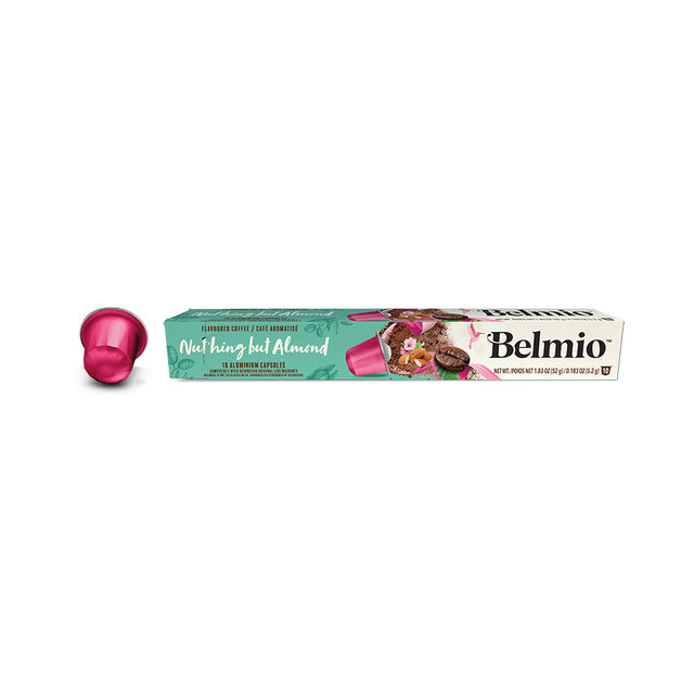 Belmio Nut'hing but Almond 10 Nespresso Compatible Aluminium Pods