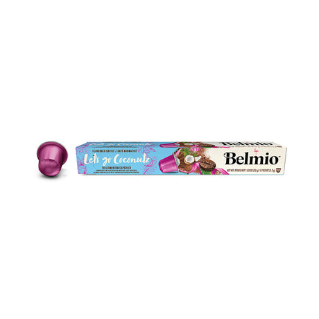 Belmio Let's go Coconutz 10 Nespresso Compatible Aluminium Pods