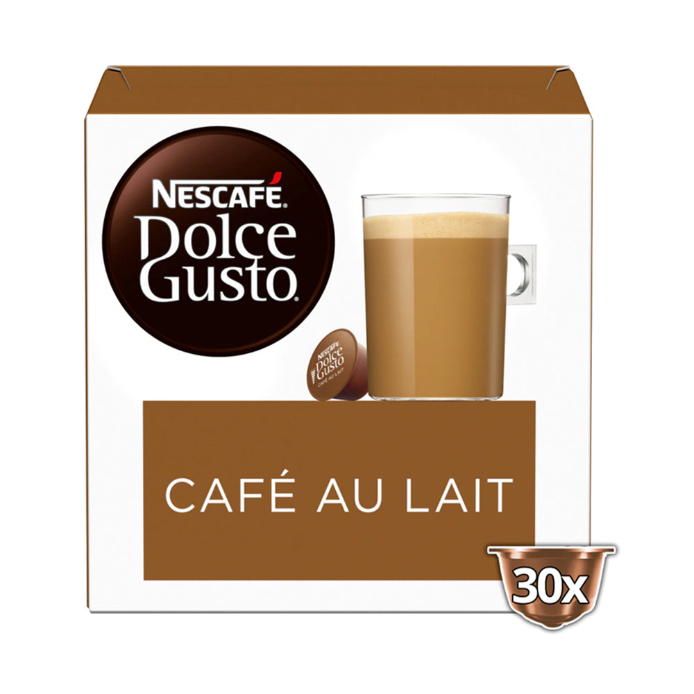 Dolce Gusto Cafe Au Lait Magnum Packs Coffee Pods x30