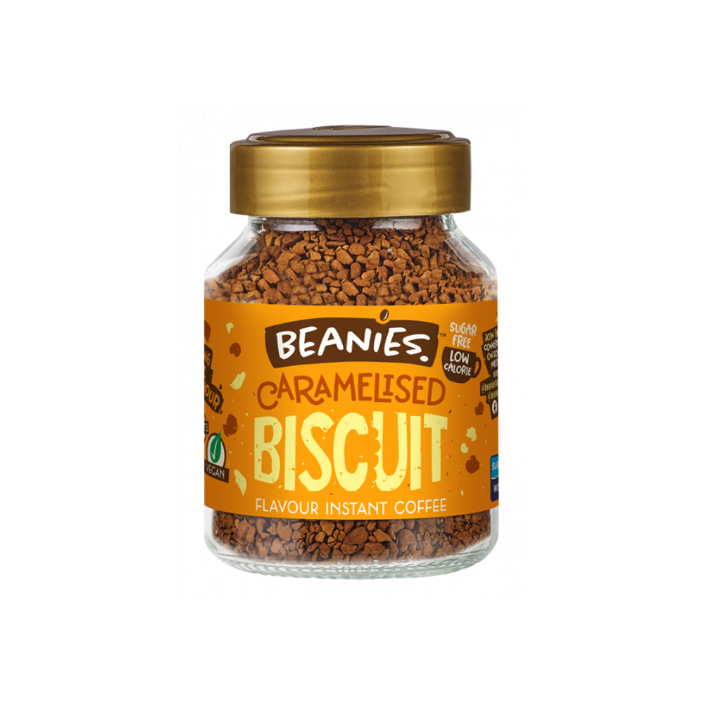 Beanies Caramelized Biscuit Flavoured Coffee 50g