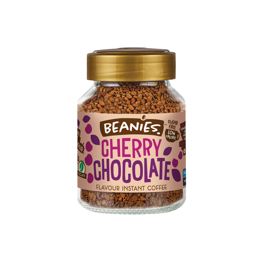 Beanies Cherry Chocolate Flavoured Coffee 50g