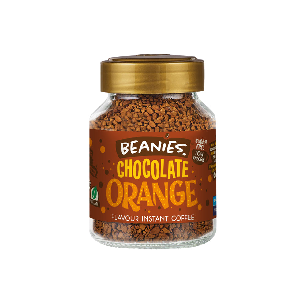 Beanies Chocolate Orange Flavoured Coffee 50g