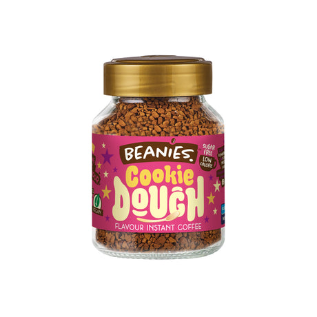 Beanies White Chocolate & Raspberry Flavoured Coffee 50g