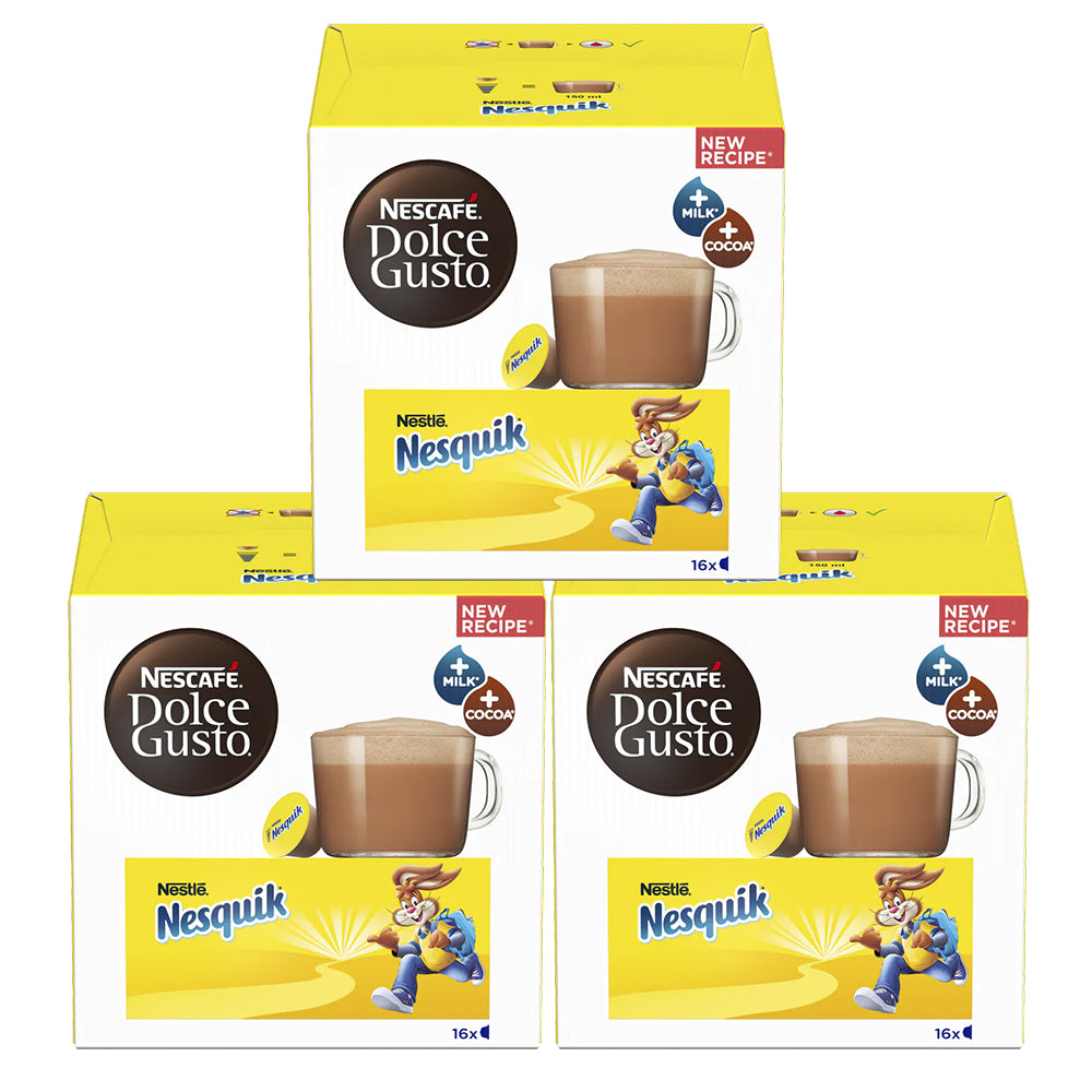 Dolce Gusto Nesquik Hot Chocolate Pods - Case