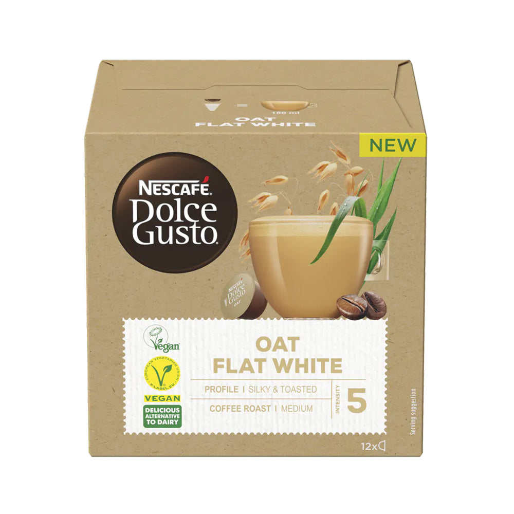 Dolce Gusto Oat Flat White Coffee Pods - Case