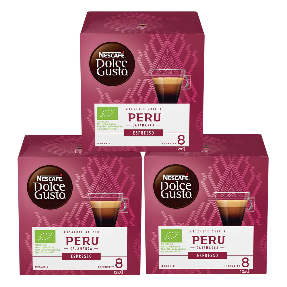 Dolce Gusto Absolute Origin Peru Espresso Coffee Pods - Case