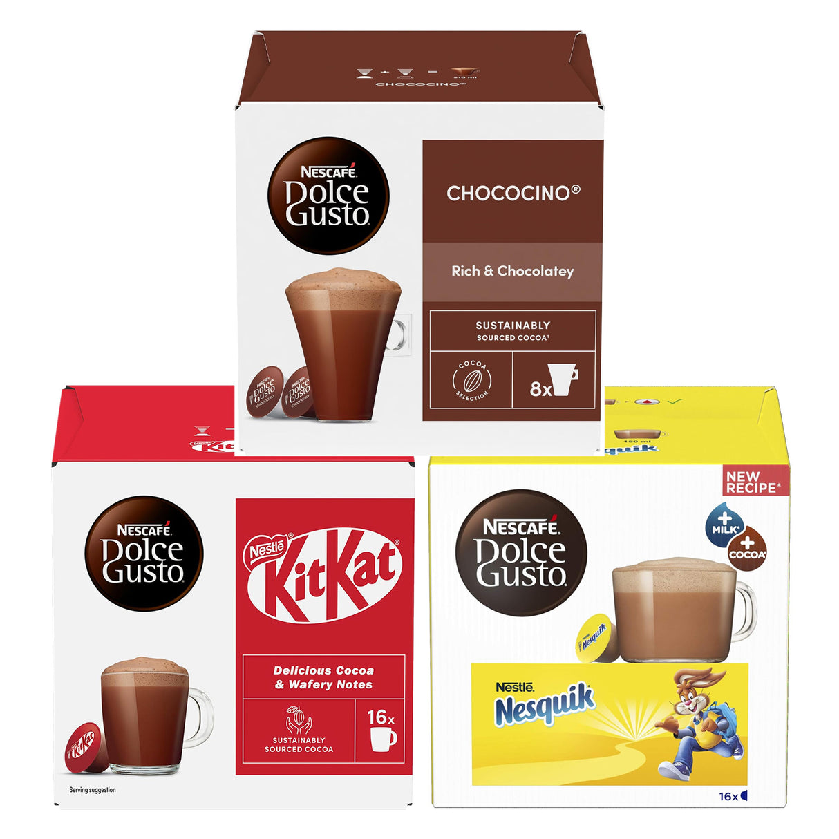 Dolce Gusto Hot Chocoalte Variety Pack