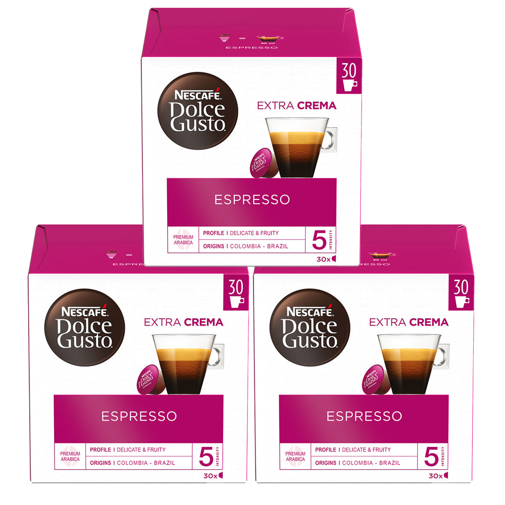 Dolce Gusto Espresso Magnum Packs Coffee Pods 3 x 30 Case