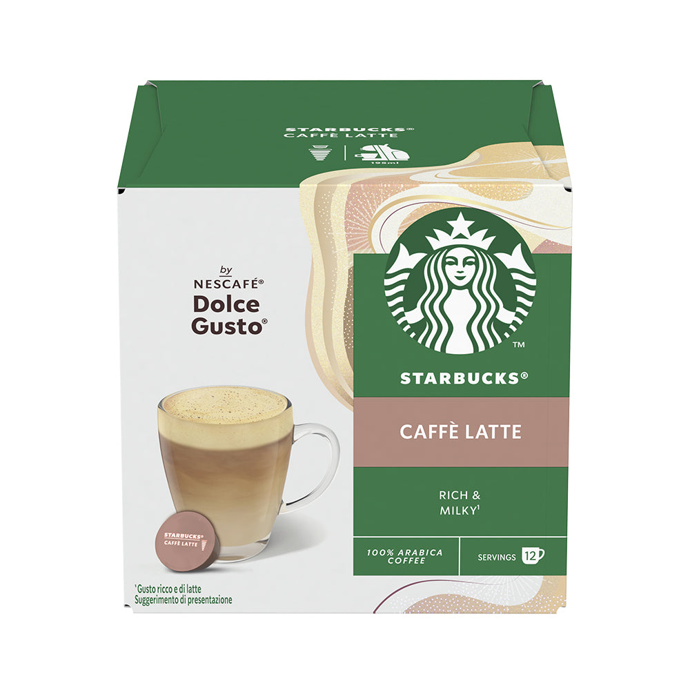 Dolce Gusto Starbucks Caffé Latte Coffee Pods
