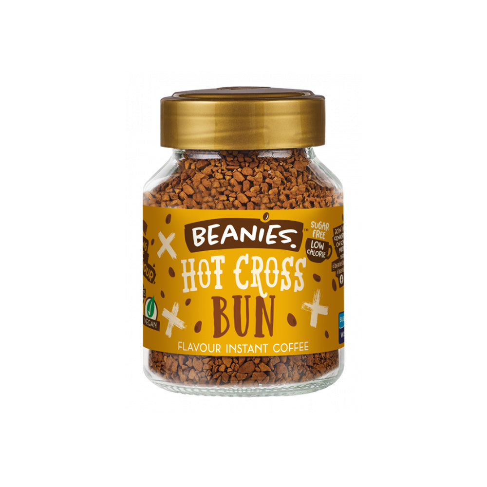 Beanies Hot Cross Bun Flavoured Coffee 50g