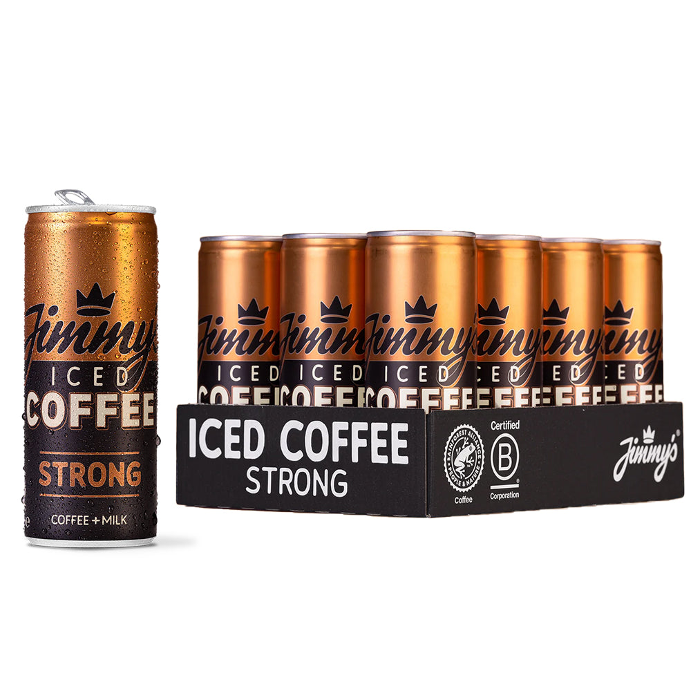 Jimmy's Iced Coffee Strong Extra Shot 12 x 250ml Cans