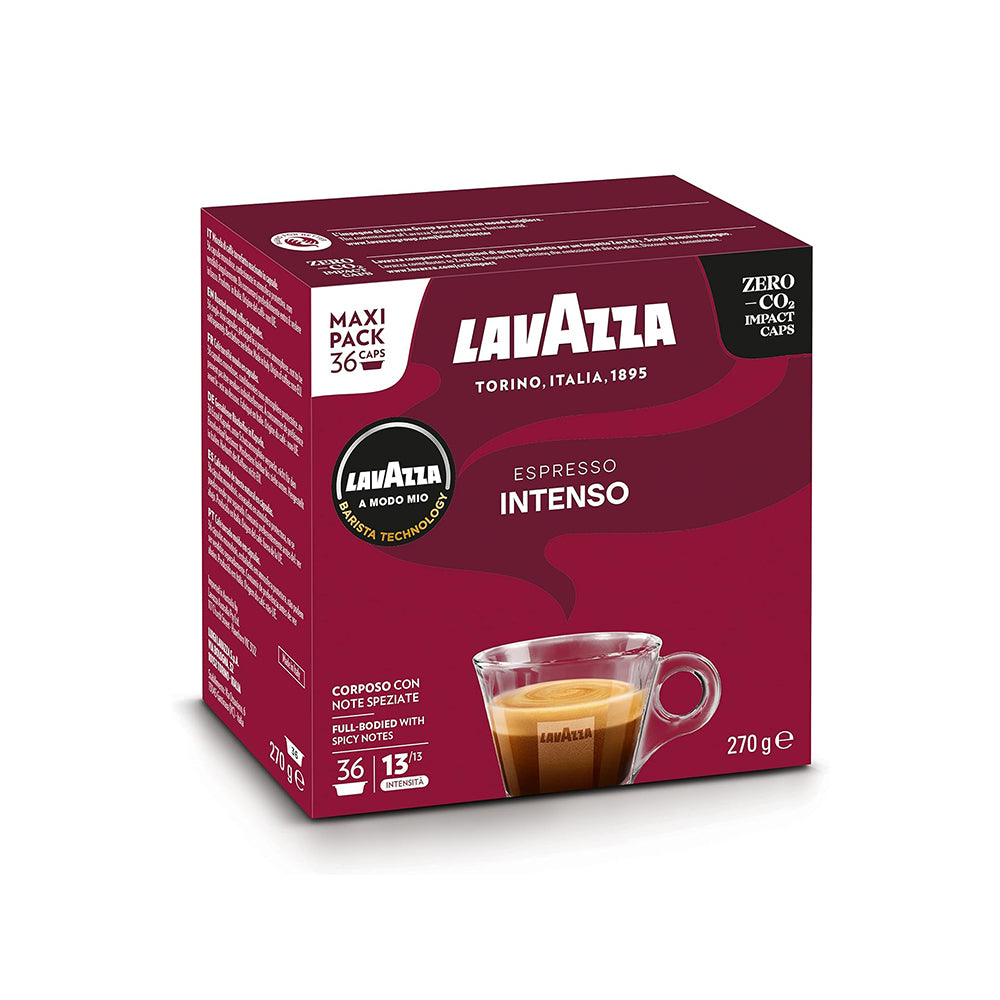 Lavazza A Modo Mio Espresso Intenso Maxi Pack 36 Coffee Pods