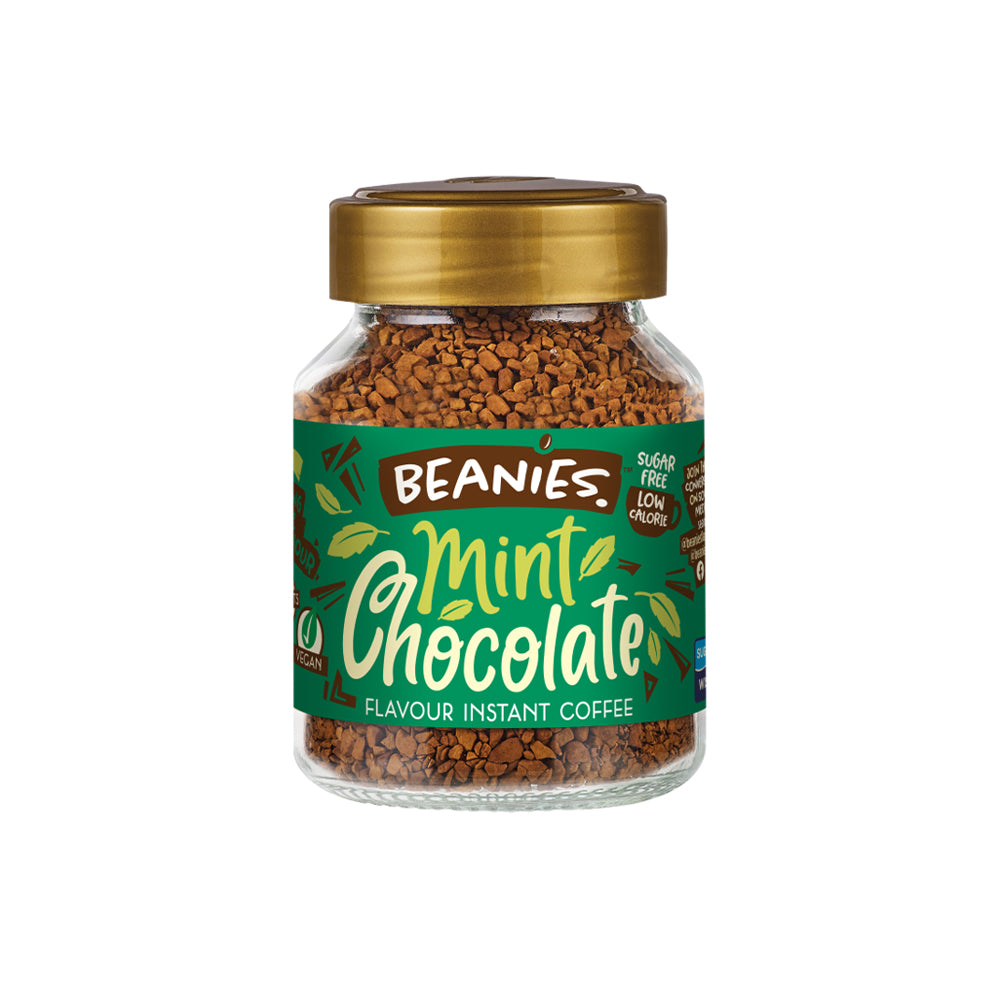 Beanies Mint Chocolate Flavoured Coffee 50g