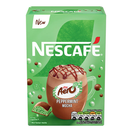 Nescafe Peppermint Aero Mocha Instant Coffee Sachets