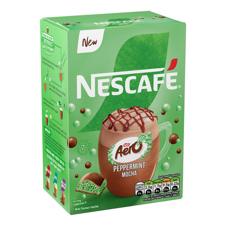 Nescafe Peppermint Aero Mocha Instant Coffee Sachets
