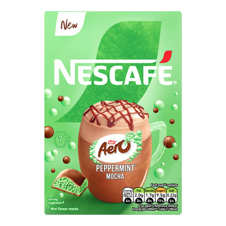 Nescafe Peppermint Aero Mocha Instant Coffee Sachets