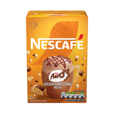 Nescafe Golden Honeycomb Aero Mocha Instant Coffee Sachet Pack