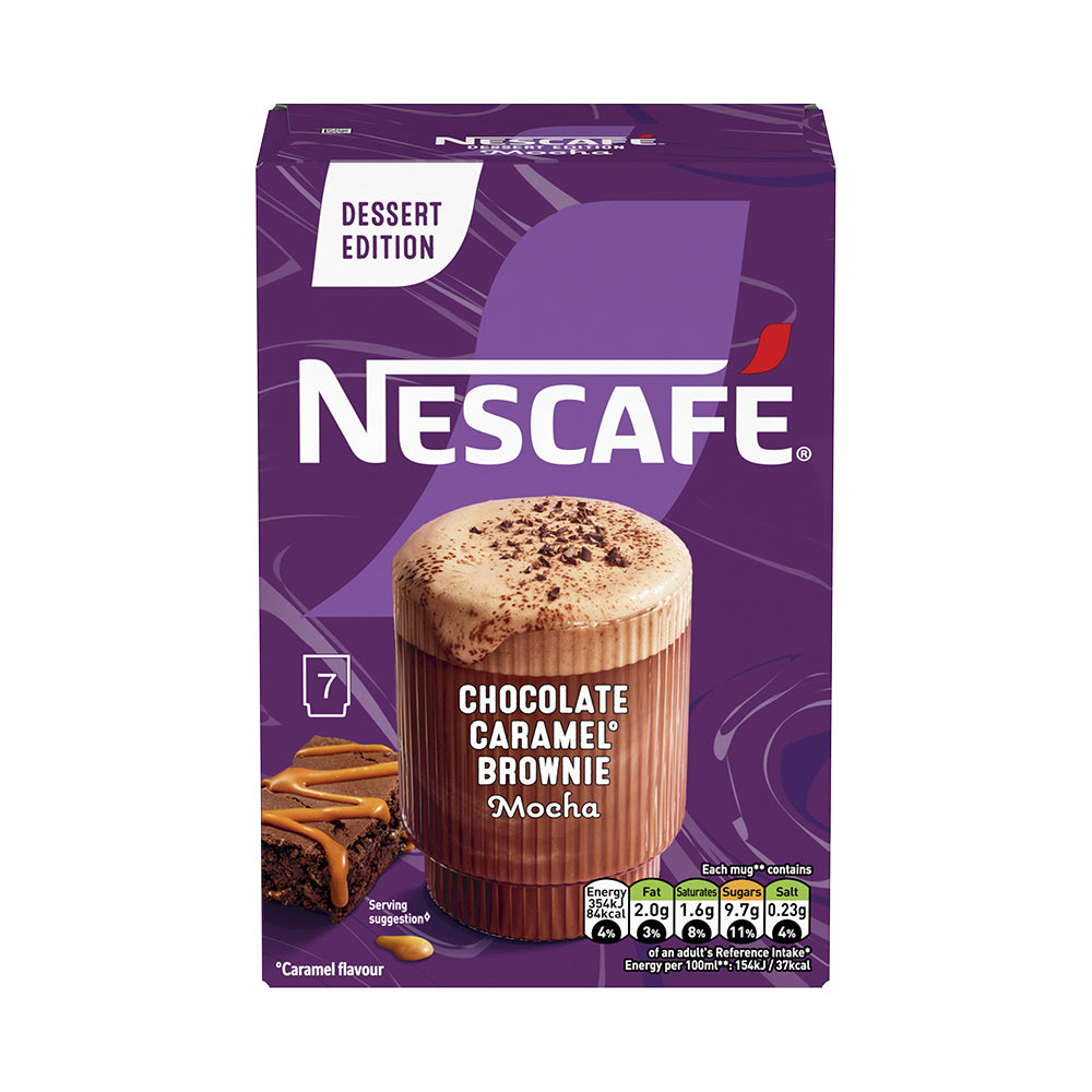 Nescafe Chocolate Caramel Brownie Mocha Instant Coffee Sachet Pack