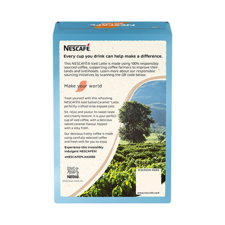 Nescafe Gold Iced Latte Salted Caramel Instant Coffee Sachet Pack