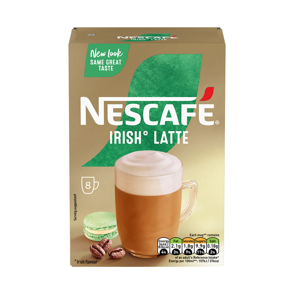 Nescafe Irish Latte Instant Coffee Sachet Pack