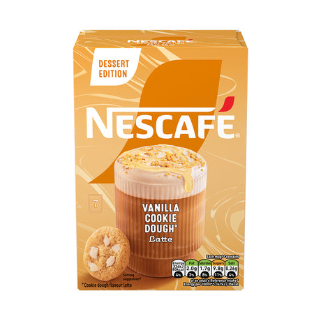 Nescafe Vanilla Cookie Dough Latte Instant Coffee Sachet Pack