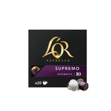 L'OR Espresso Supremo Coffee Capsules x20 Nespresso Compatible