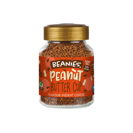 Beanies Peanut Butter Cup Flavoured Coffee 50g