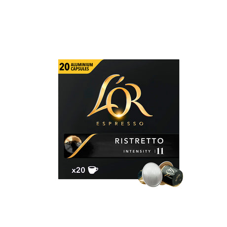 L'OR Espresso Ristretto Nespresso Compatible 20 Coffee Capsules Packet