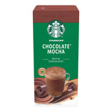 Starbucks Chocolate Mocha instant coffee packaging on a white background