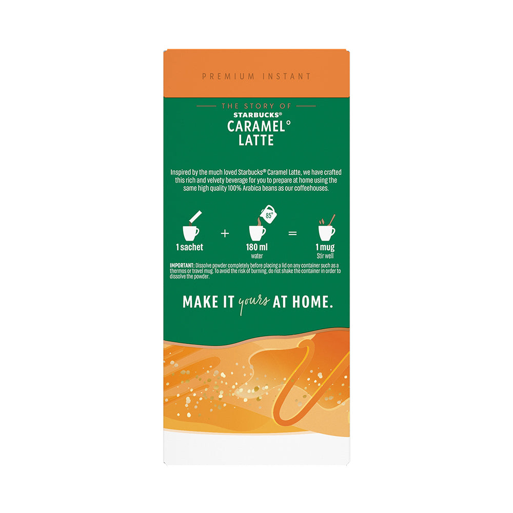 Starbucks Caramel Latte Instant Coffee Sachet Pack