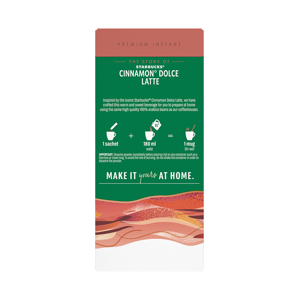 Starbucks Cinnamon Dolce Latte Instant Coffee Sachet Pack