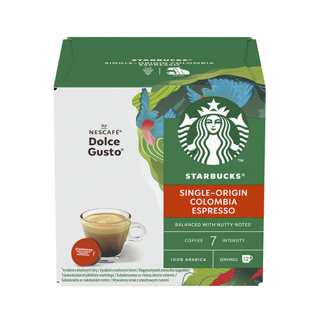 Dolce Gusto Starbucks Espresso Colombia Coffee Pods