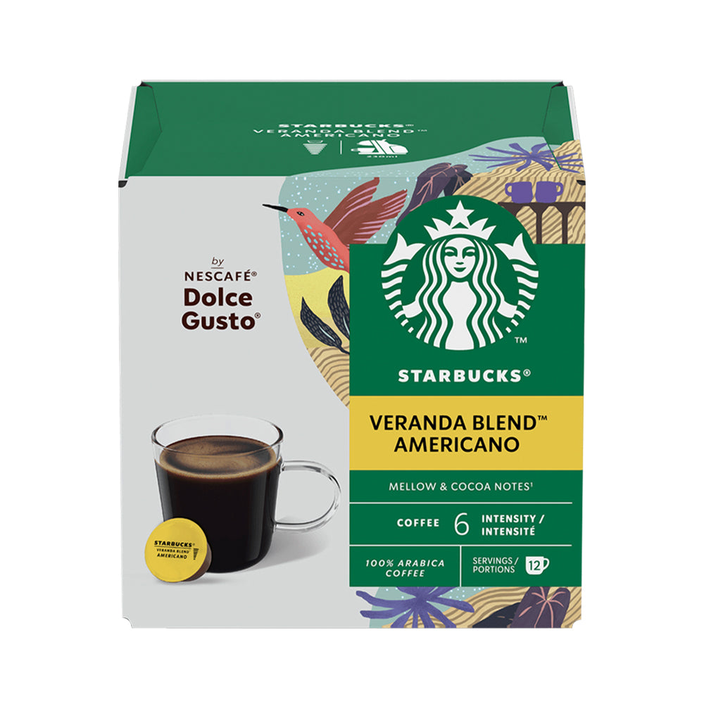 Dolce Gusto Starbucks Americano Veranda Blend Coffee Pods