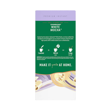 Starbucks White Mocha Instant Coffee Sachet Pack