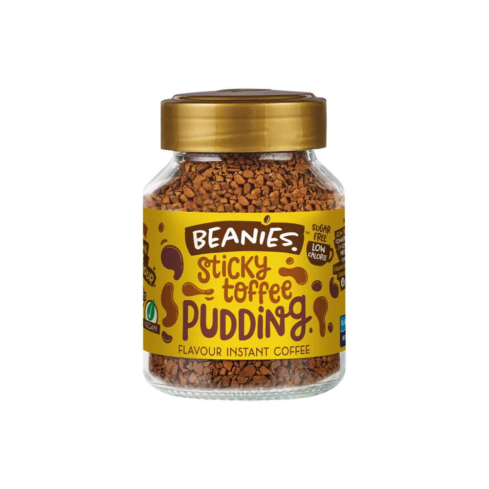 Beanies Sticky Toffee Pudding Flavoured Coffee 50g