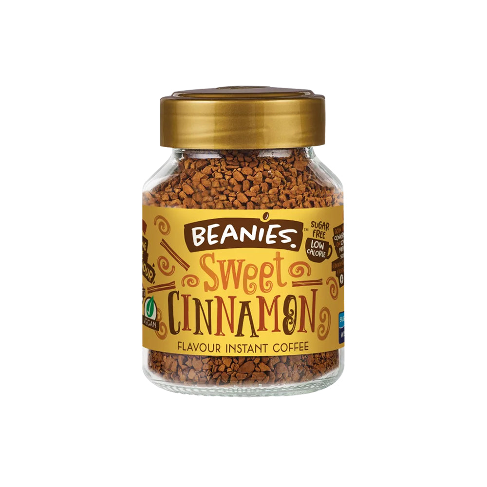 Beanies Sweet Cinnamon Flavoured Coffee 50g