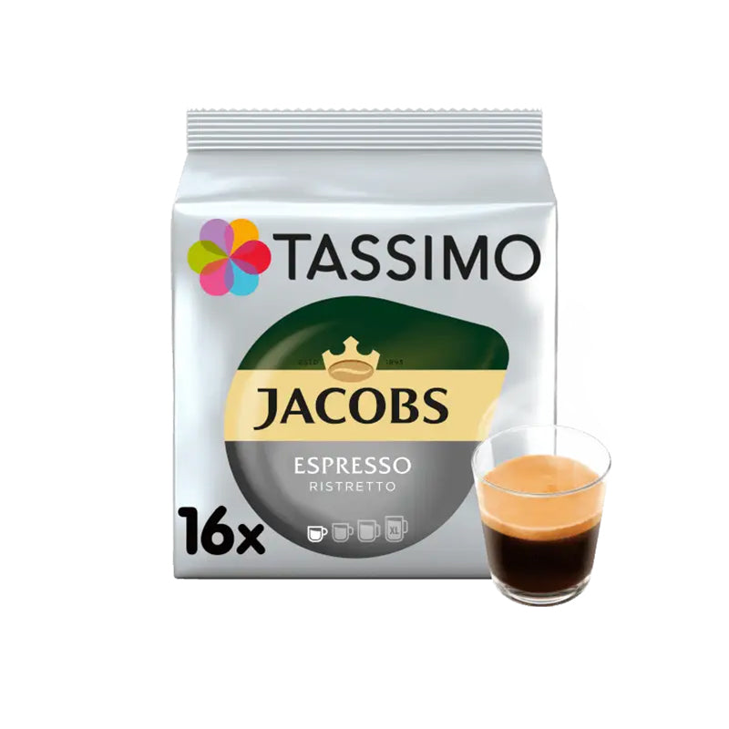 Tassimo Jacobs Espresso Ristretto Coffee Pods