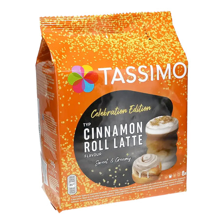 Tassimo Cinnamon Roll Latte Coffee Pods