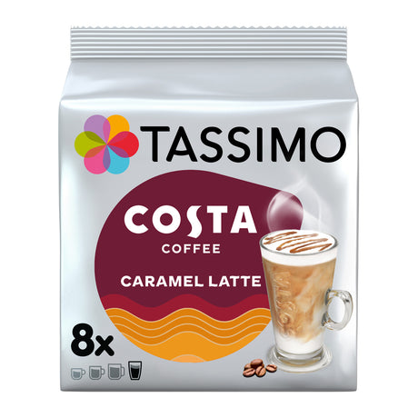 Tassimo Costa Latte Caramel Coffee Pods