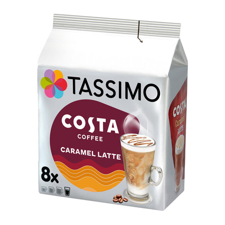 Tassimo Costa Latte Caramel Coffee Pods