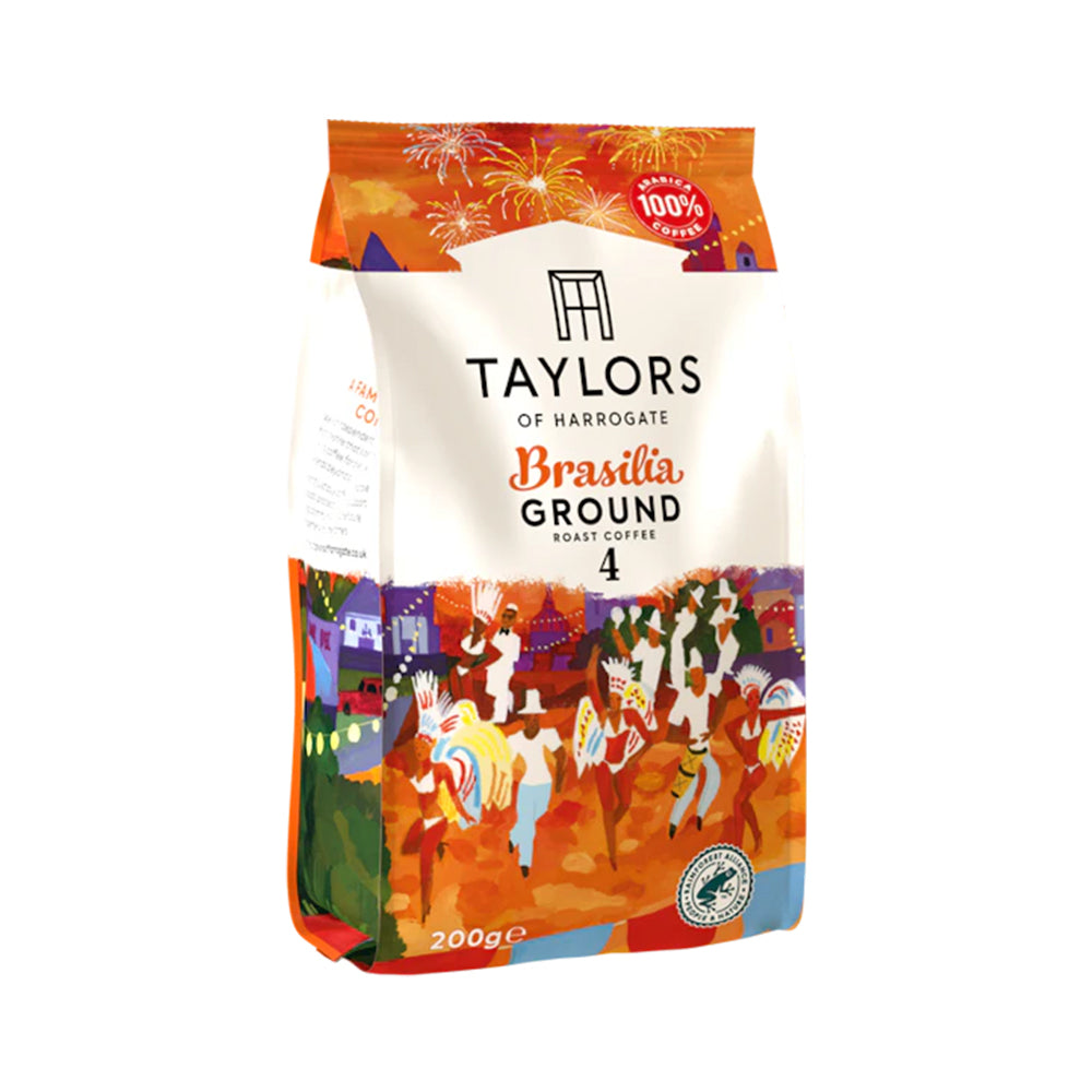 Taylors of Harrogate Brasilia Ground Coffee 200g