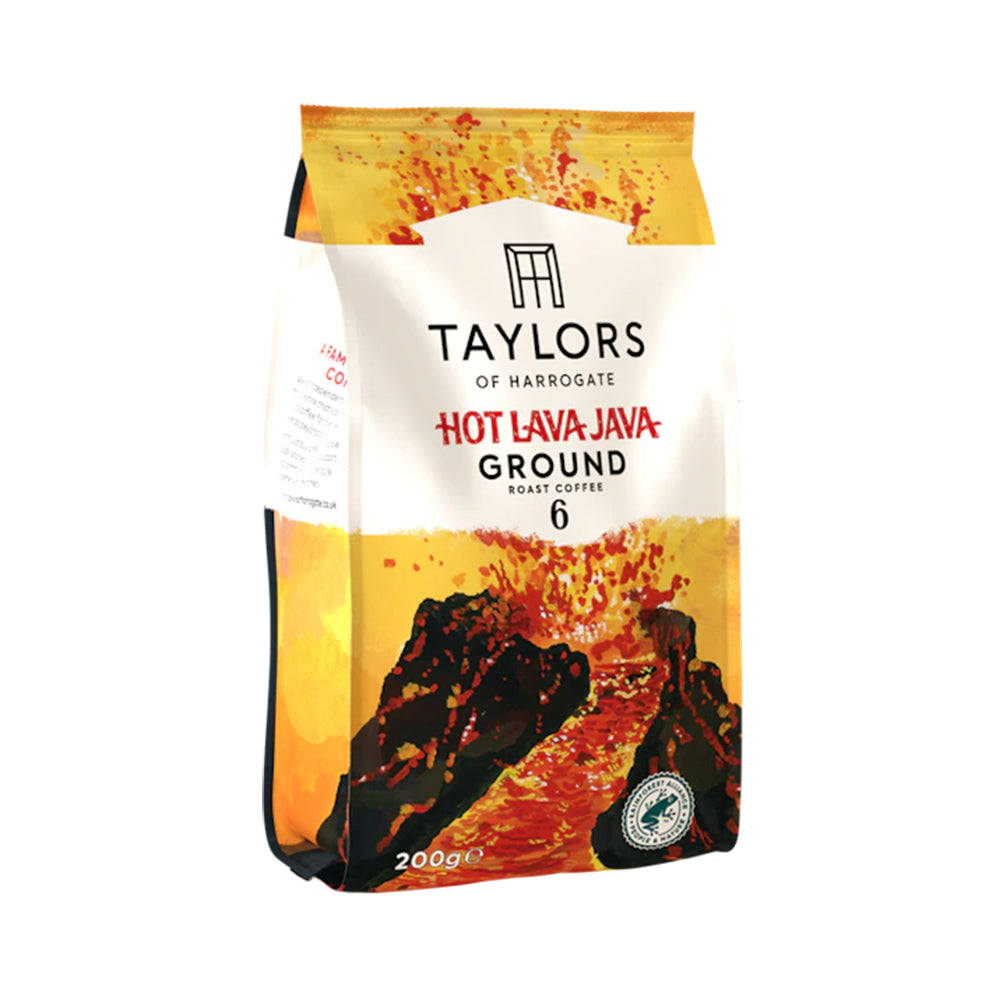 Taylors of Harrogate Hot Lava Java Ground Coffee 200g