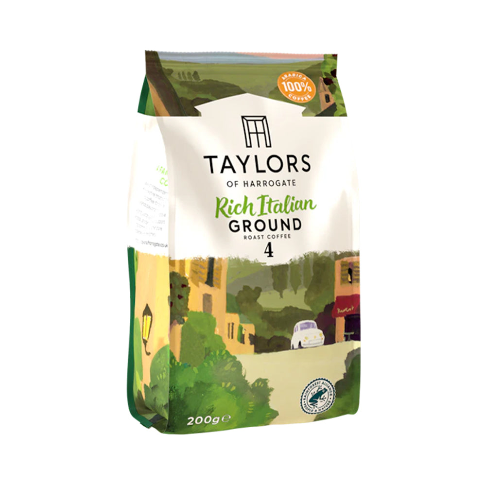 Taylors of Harrogate Rich Italian Ground Coffee 200g