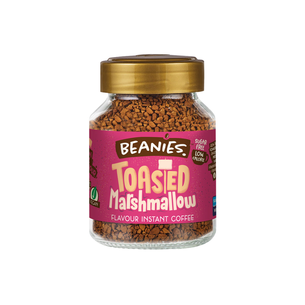 Beanies Toasted Marshmallow Flavoured Coffee 50g
