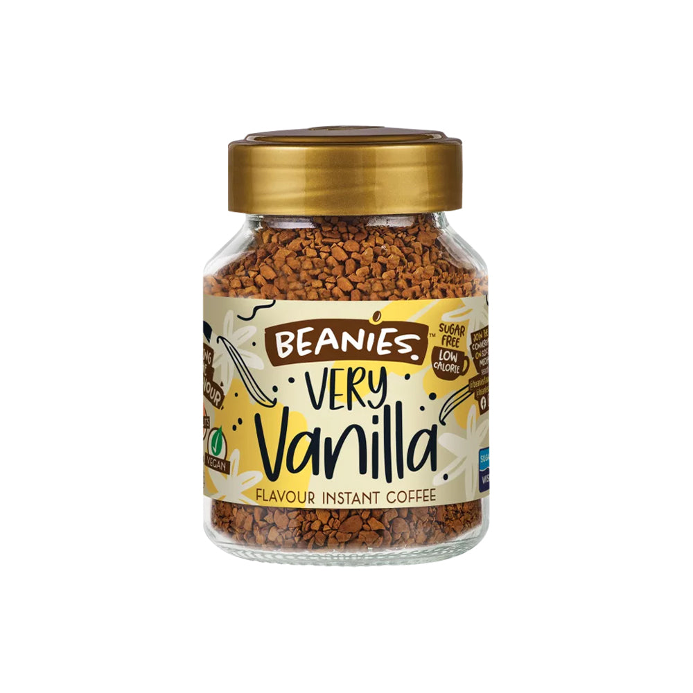 Beanies Very Vanilla Flavoured Coffee 50g