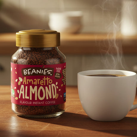 Beanies Amaretto Almond Flavoured Coffee 50g