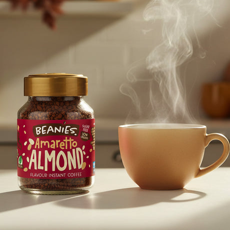 Beanies Amaretto Almond Flavoured Coffee 50g