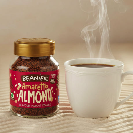 Beanies Amaretto Almond Flavoured Coffee 50g